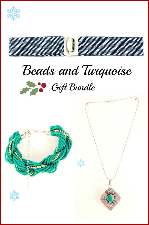 beads and turquoise gift bundle xmas